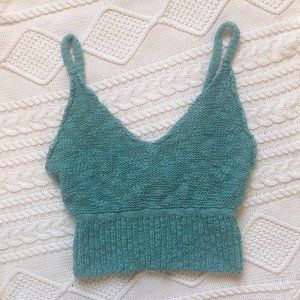 Urban Outfitters Pins & Needles knit crop top